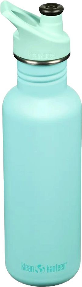 Nerezová lahev Klean Kanteen Classic 27oz (w/Sport Cap) – Pastel turquise  800 ml