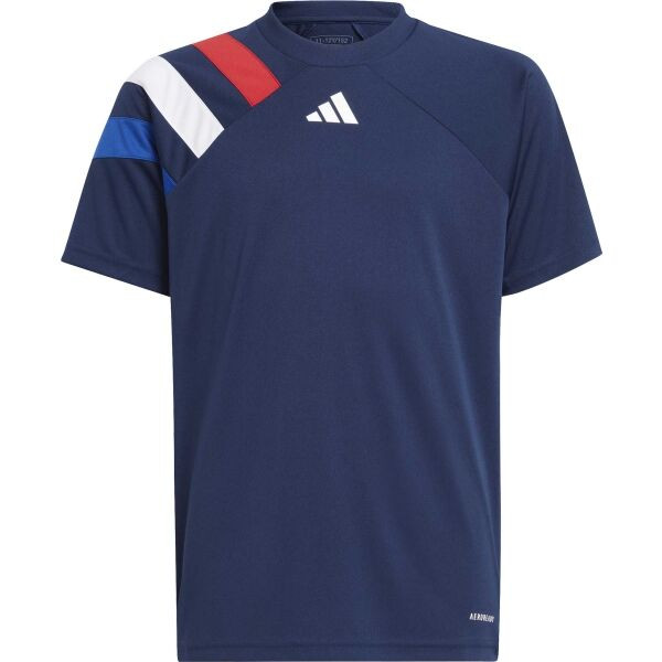 adidas FORTORE 23 JERSEY Dětský dres, tmavě modrá, velikost