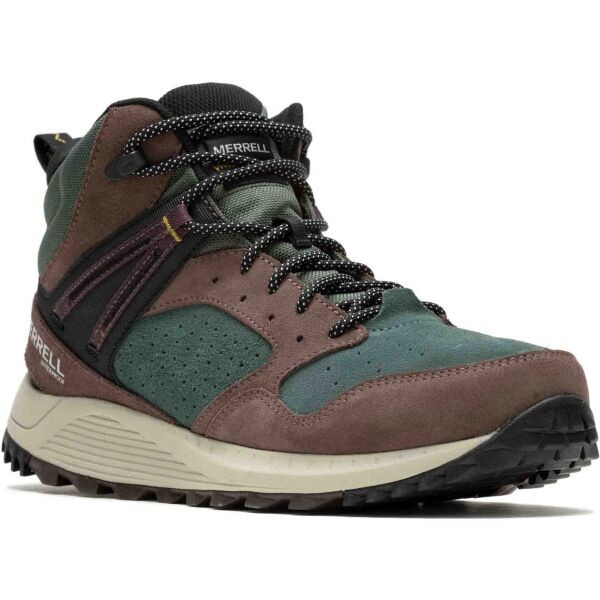 Merrell WILDWOOD MID LTR WP Pánské volnočasové boty, hnědá, velikost 44