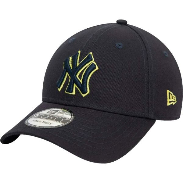 New Era TEAM OUTLINE NEW YORK YANKEES 9FORTY Kšiltovka, tmavě modrá, velikost