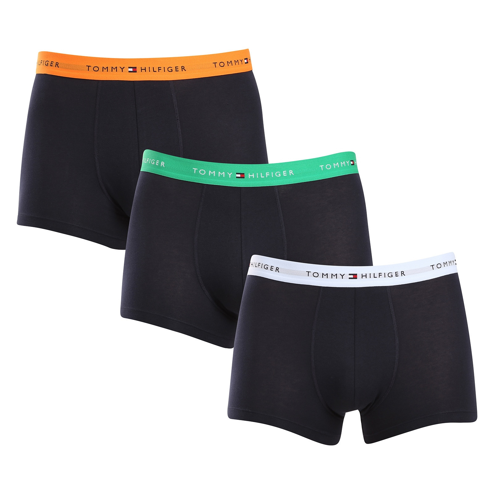 3PACK pánské boxerky Tommy Hilfiger tmavě modré (UM0UM02763 0T3) M, trenky / trenýrky