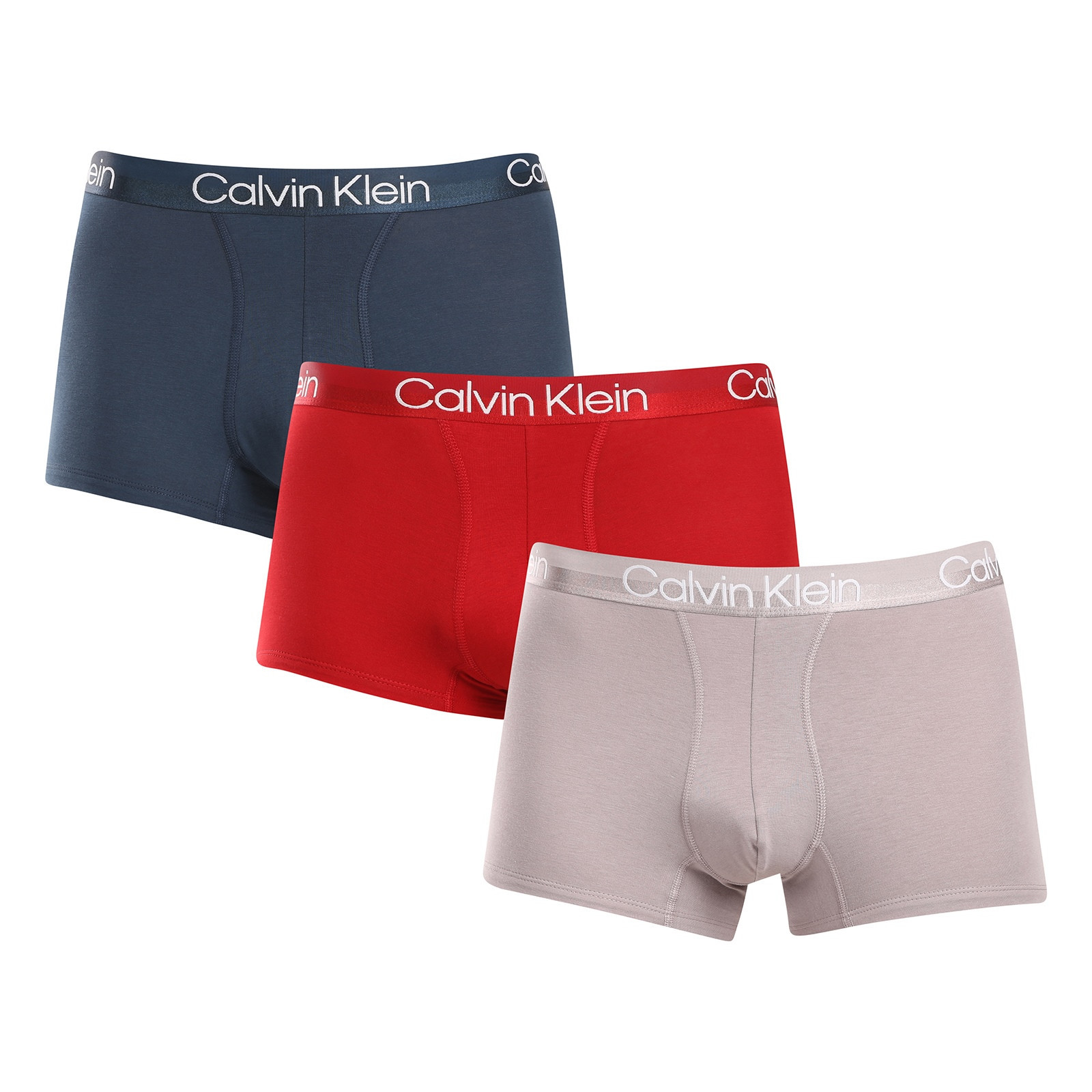 3PACK pánské boxerky Calvin Klein vícebarevné (NB2970A-PZN) XL, trenky / trenýrky