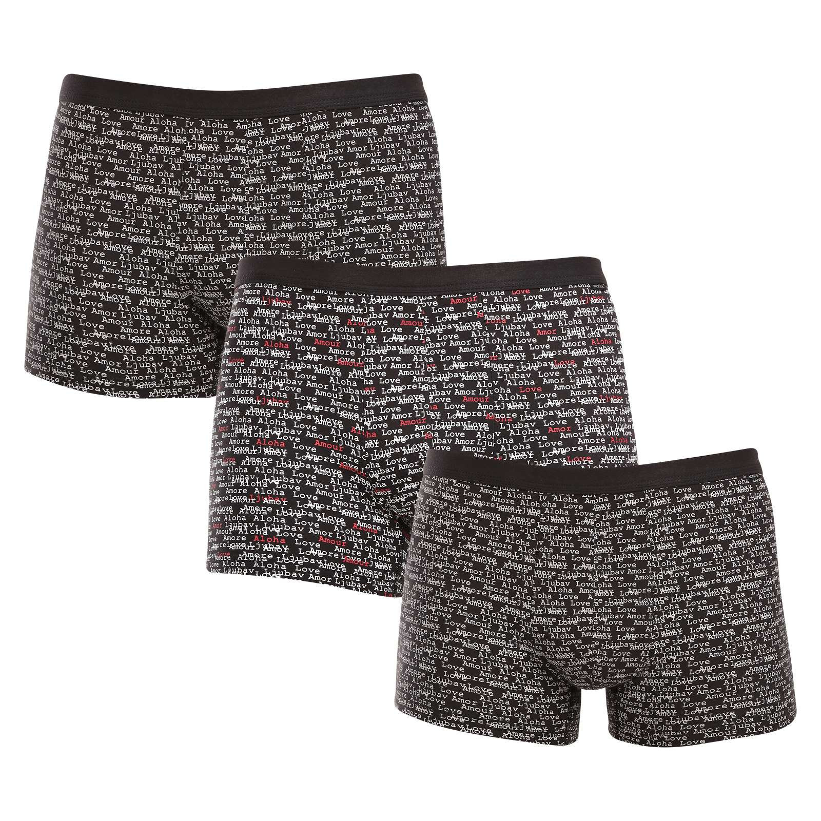 3PACK pánské boxerky Andrie vícebarevné (PS 5800) XXL, trenky / trenýrky