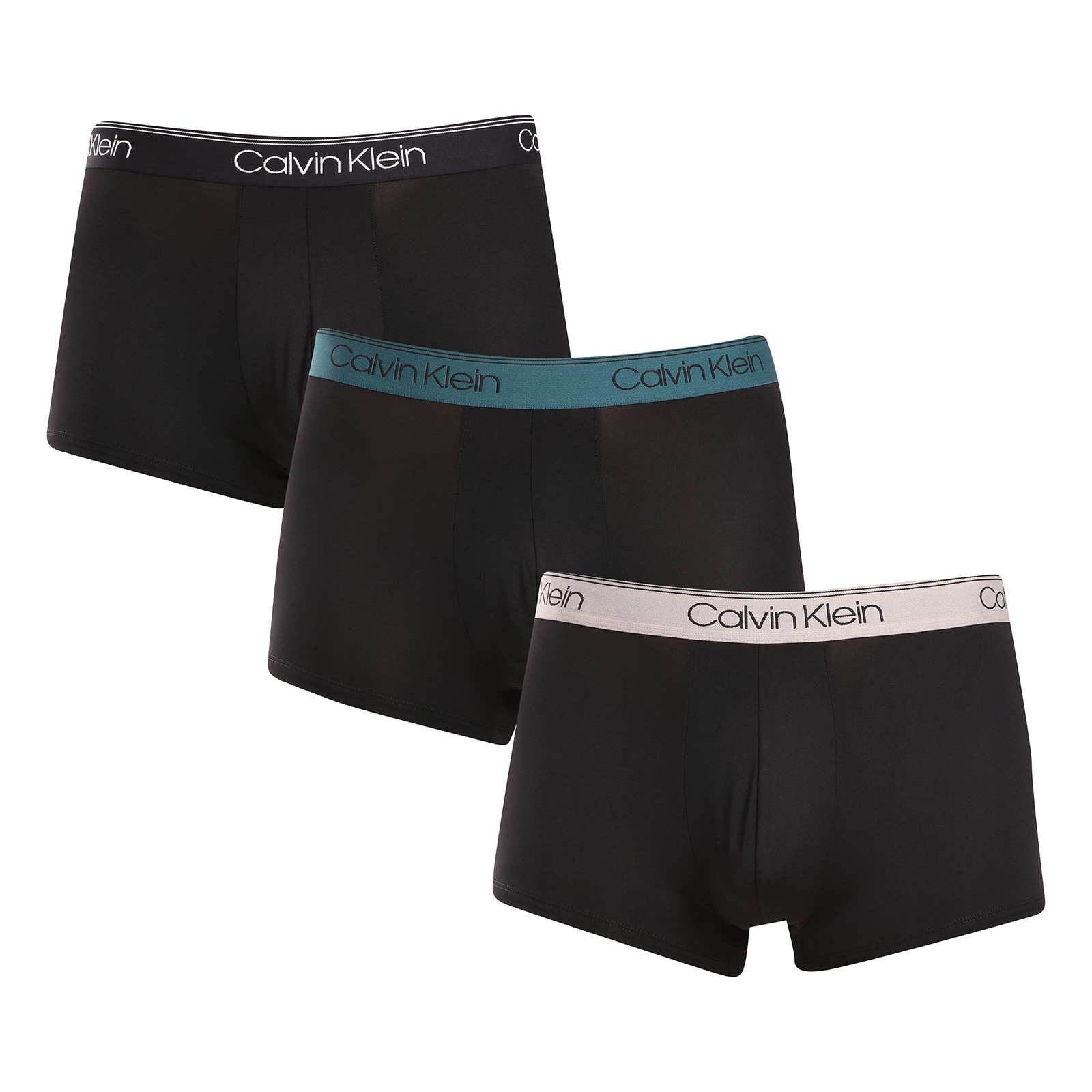 3PACK pánské boxerky Calvin Klein černé (NB2569A-Q7E) XL, trenky / trenýrky