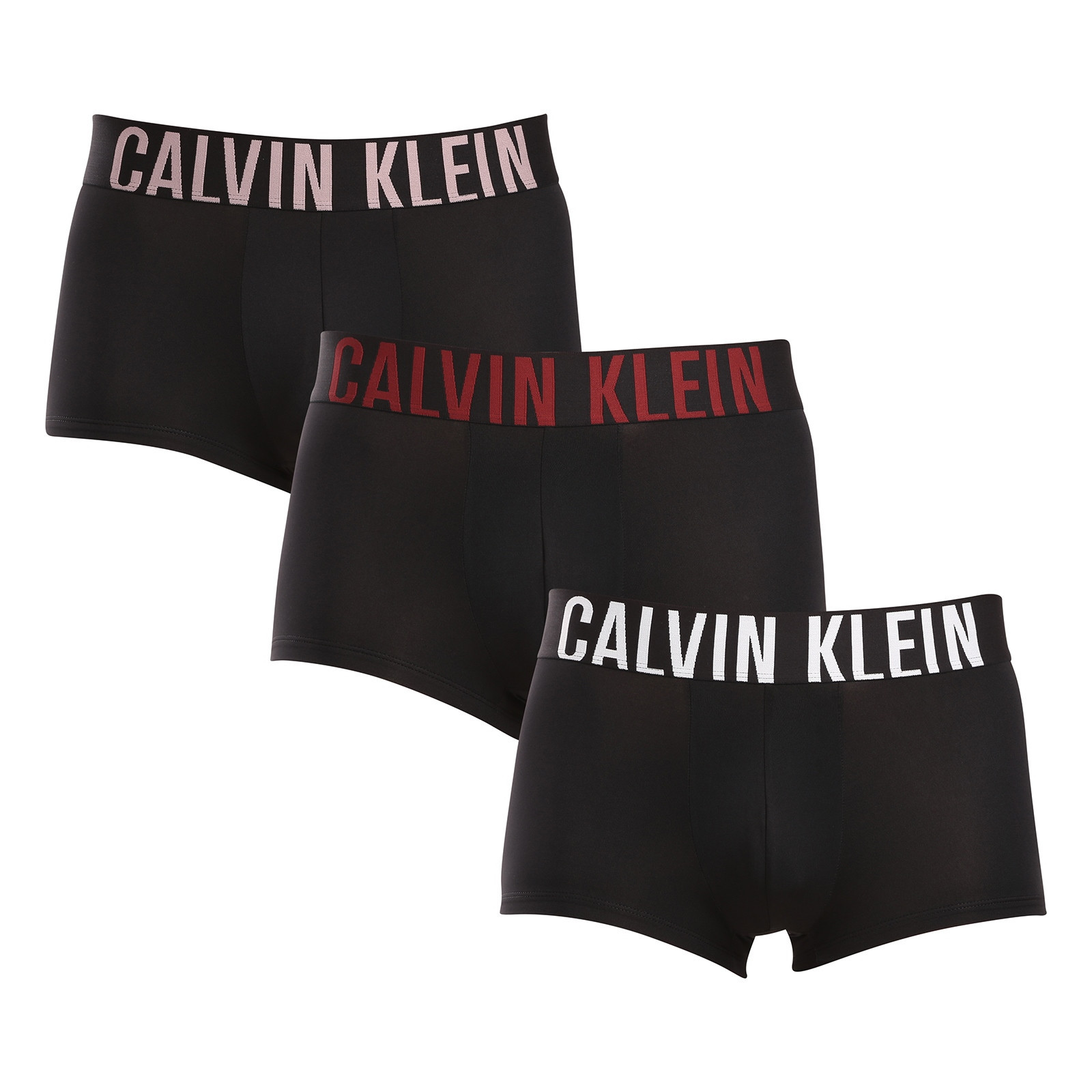 3PACK pánské boxerky Calvin Klein černé (NB3611A-Q1S) XL, trenky / trenýrky