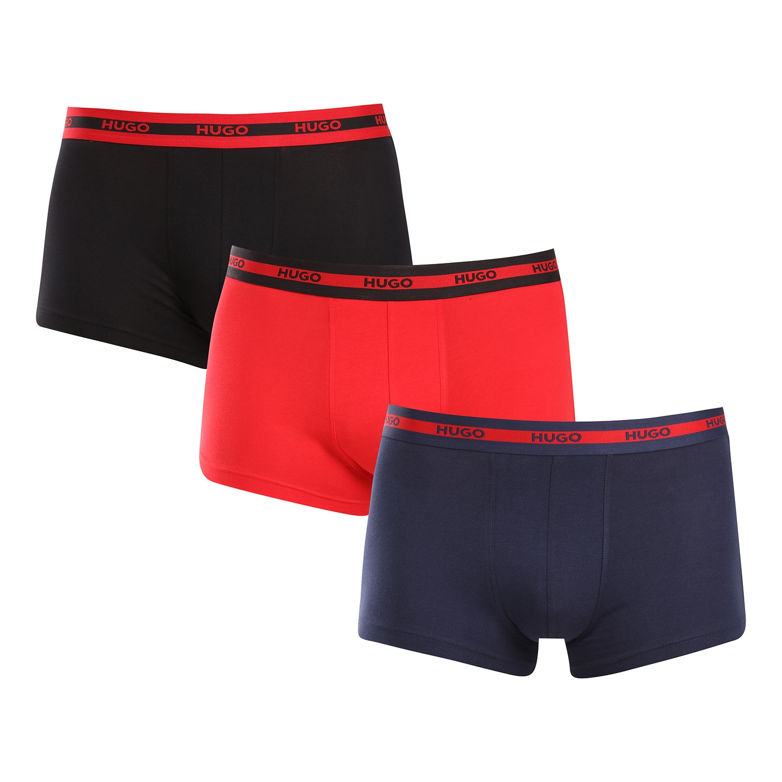 3PACK pánské boxerky HUGO vícebarevné (50517883 960) M, trenky / trenýrky