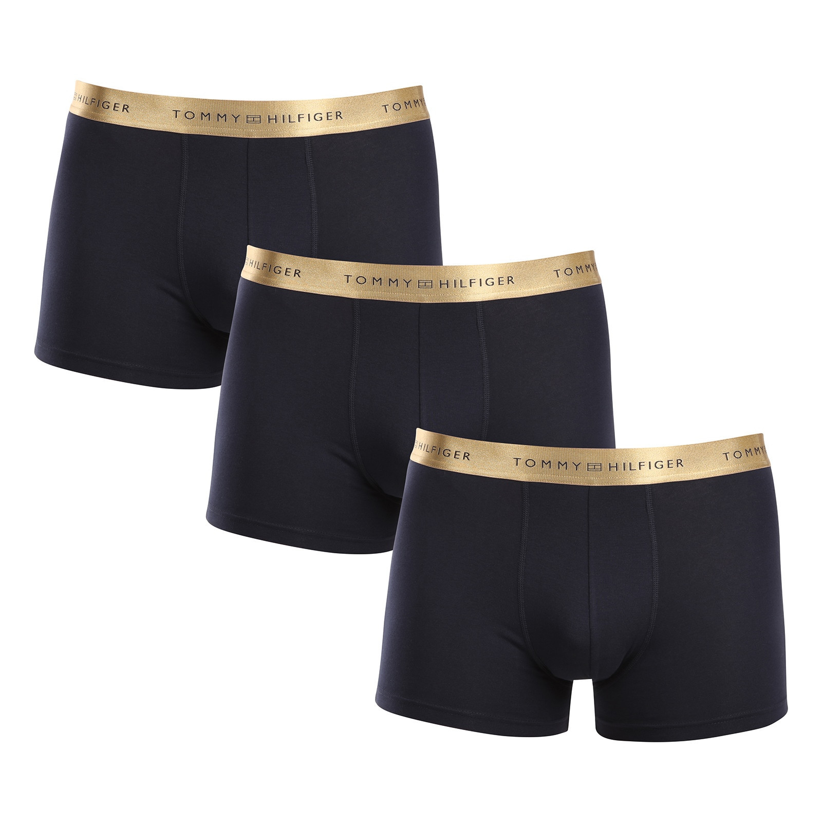 3PACK pánské boxerky Tommy Hilfiger tmavě modré (UM0UM03411 0TU) M, trenky / trenýrky