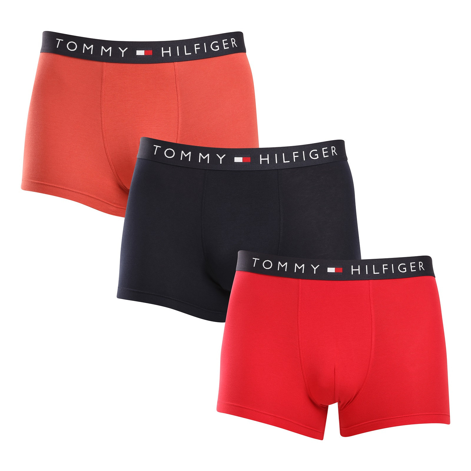 3PACK pánské boxerky Tommy Hilfiger vícebarevné (UM0UM03180 0RW) XL, trenky / trenýrky