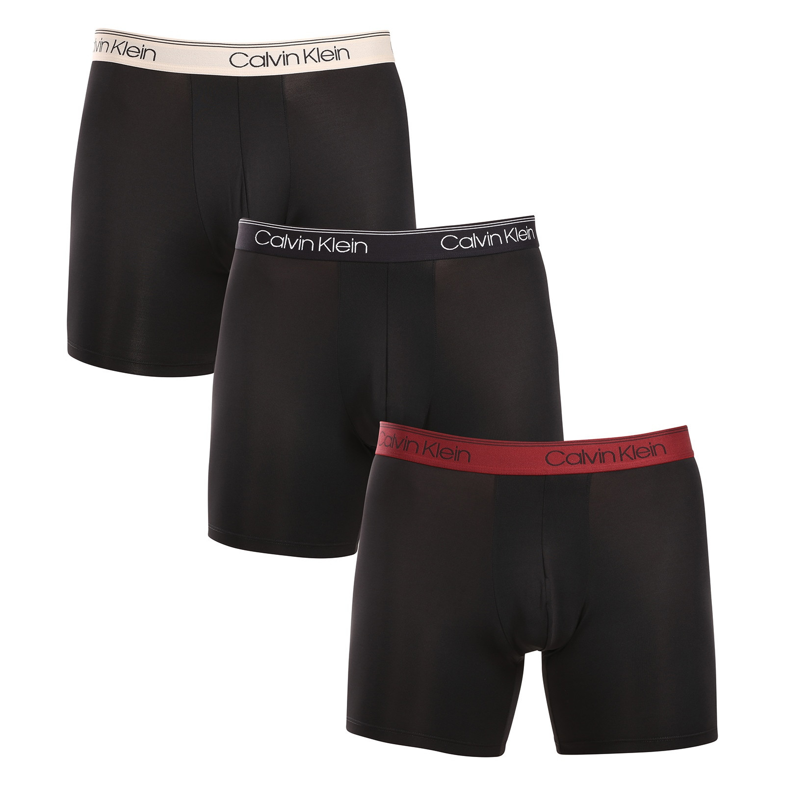 3PACK pánské boxerky Calvin Klein černé (NB2570A-Q84) M, trenky / trenýrky