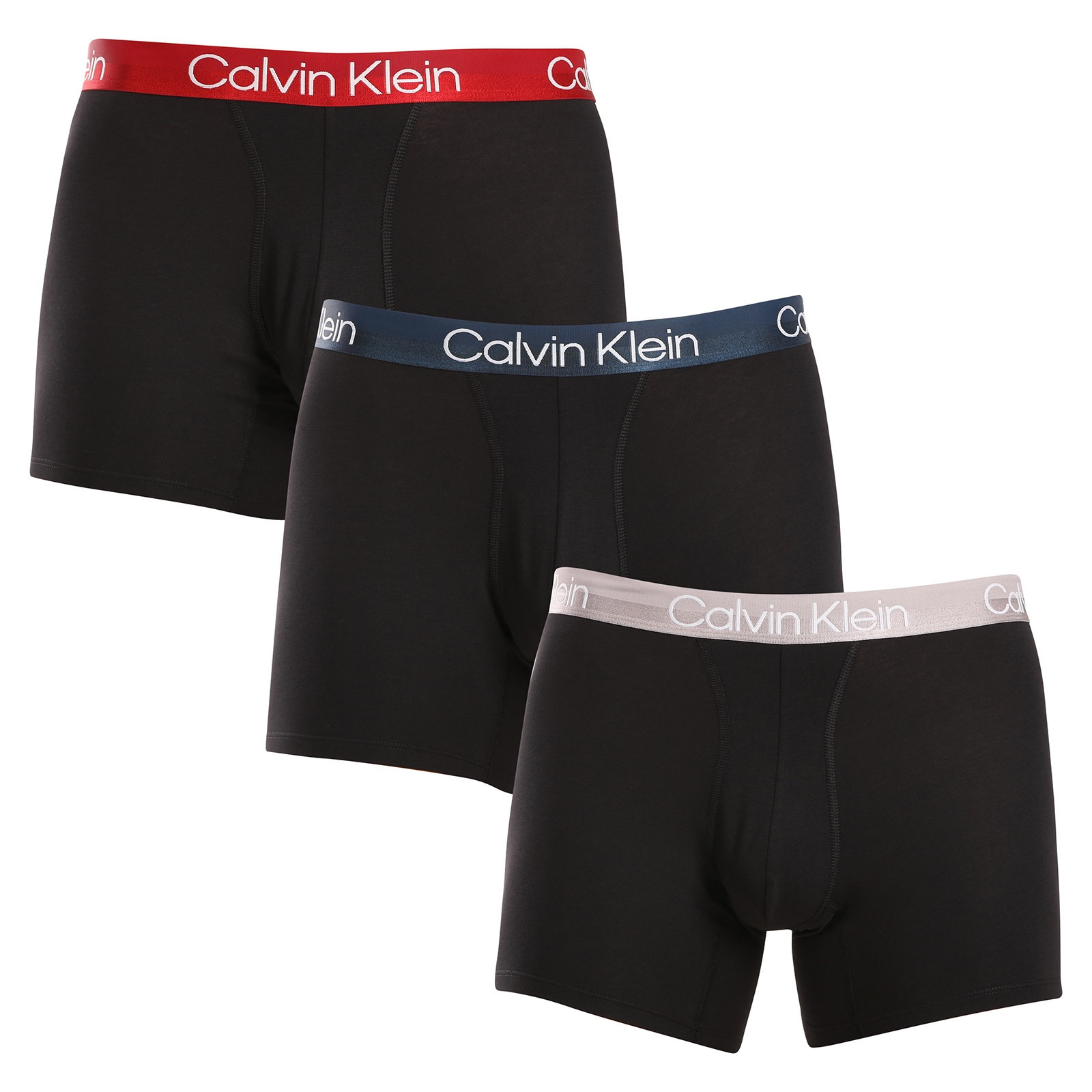 3PACK pánské boxerky Calvin Klein černé (NB2971A-PZI) M, trenky / trenýrky