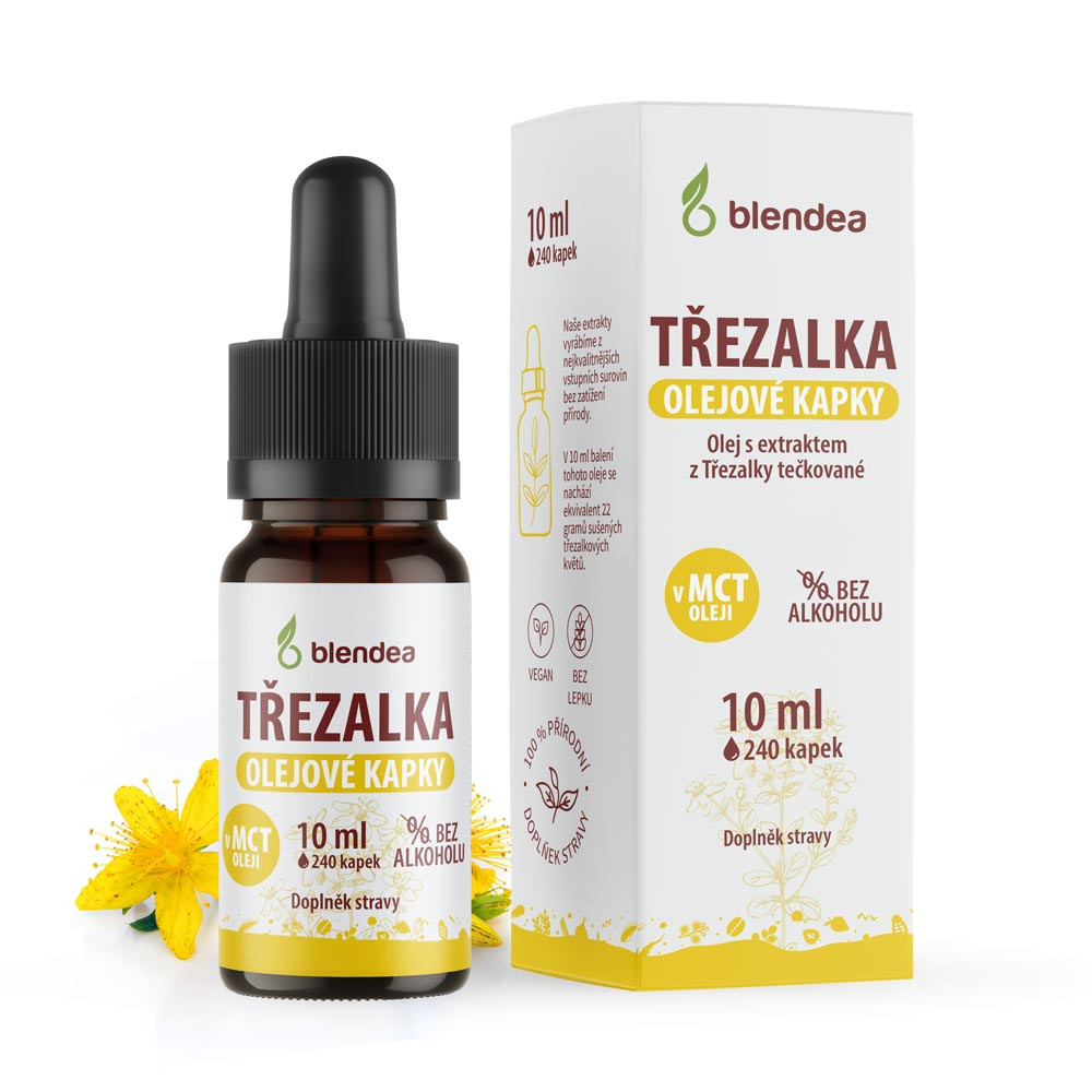 Třezalka olejové kapky 10 ml 655390251565