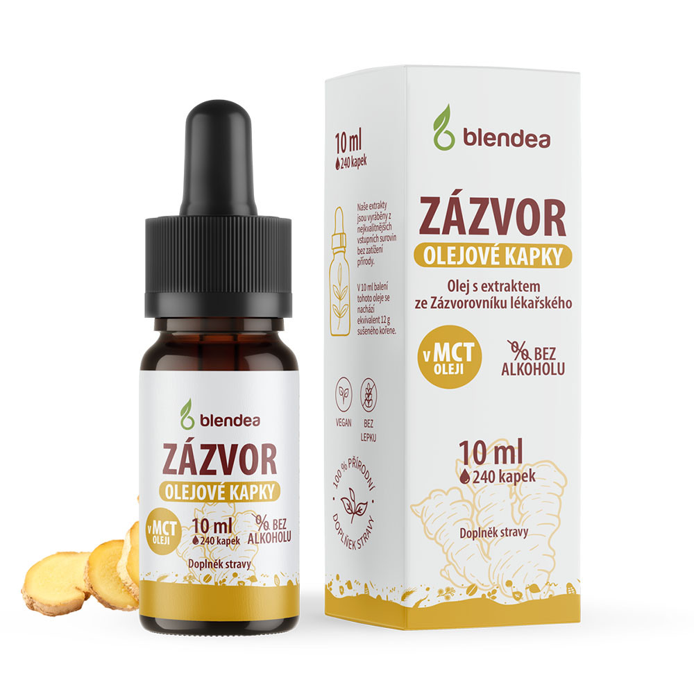Zázvor olejové kapky 10 ml 655390251534