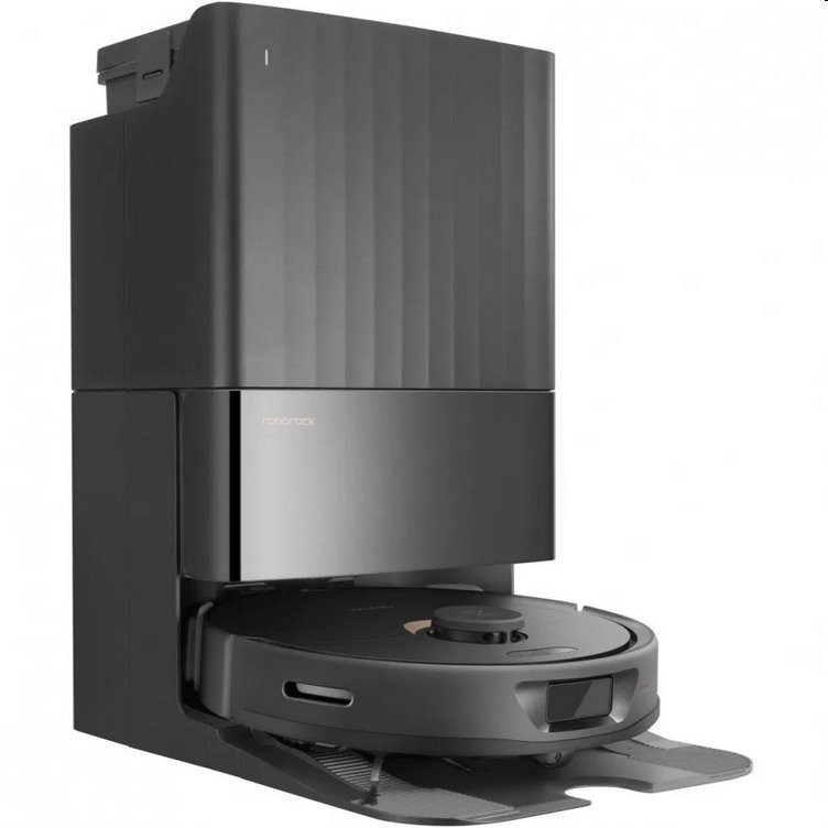 Roborock Qrevo S black, robotický vysavač s dockem