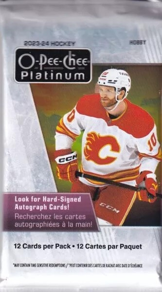 2023-2024 NHL UD O-Pee-Chee Platinum Hobby Balíček - hokejové karty