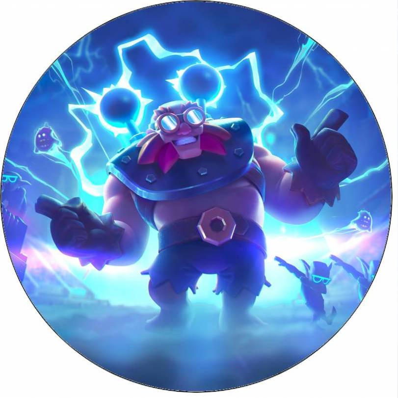 Jedlý papír Clash Royale Golem 19,5 cm - Pictu Hap