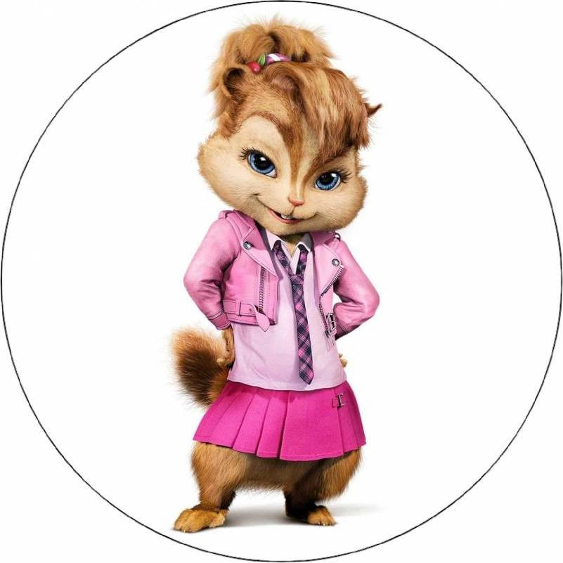 Jedlý papír Alvin a chipmunkové Britanny 19,5 cm - Pictu Hap