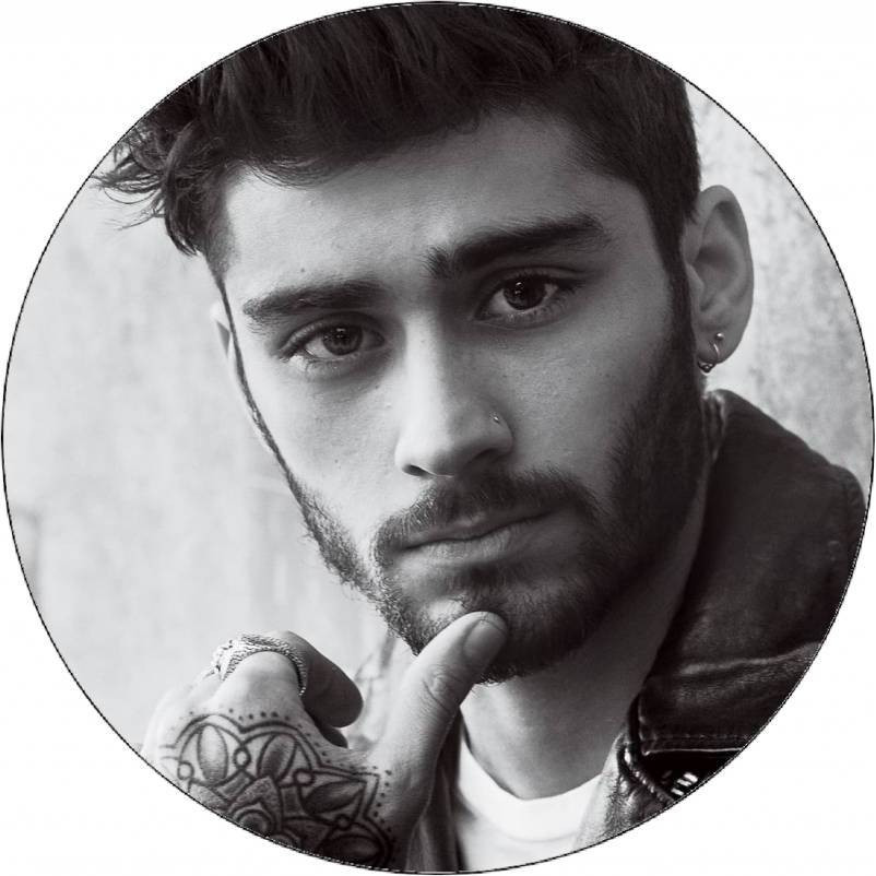 Jedlý papír One direction Zayn Malik 19,5 cm - Pictu Hap