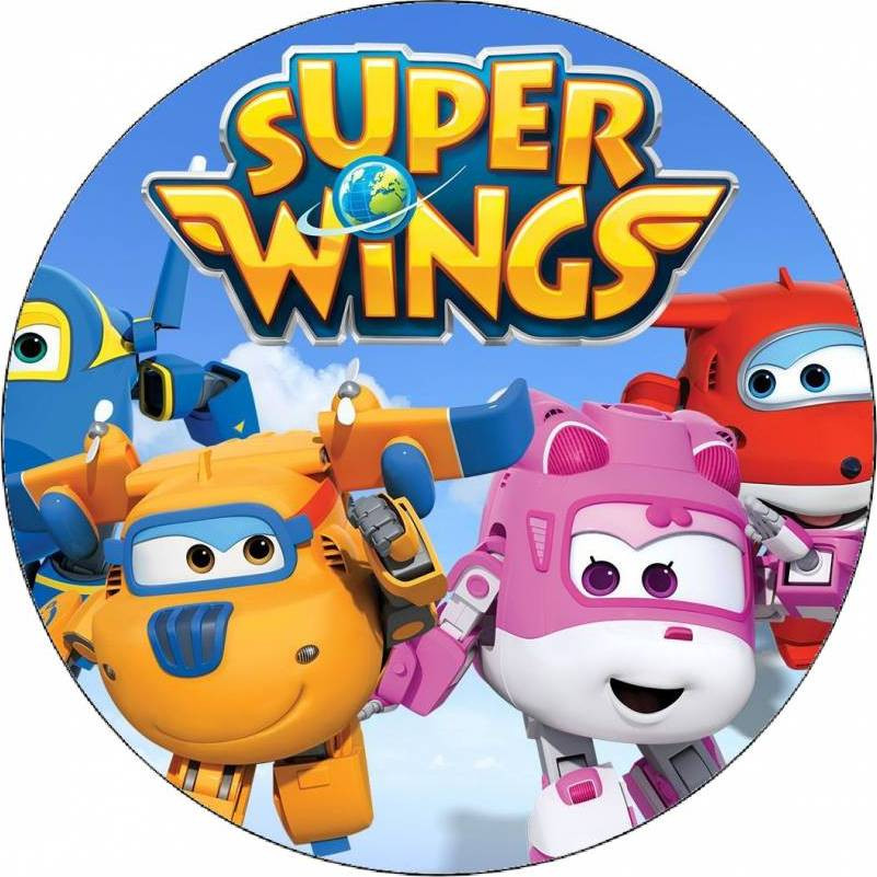 Jedlý papír Super Wings 19,5 cm - Pictu Hap