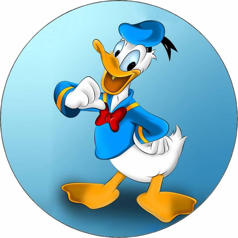 Jedlý papír Kačer Donald 19,5 cm - Pictu Hap