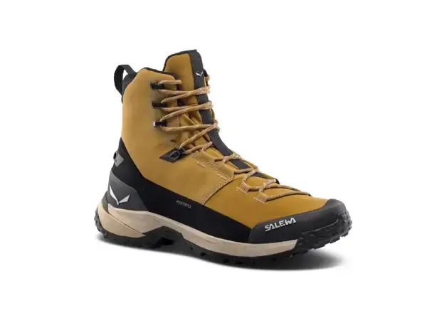 Salewa Puez Winter Mid PTX pánské boty Golden Brown / Black EU 44,5