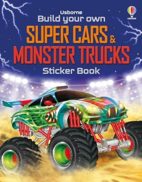 Build Your Own Super Cars and Monster Trucks Sticker Book (Tudhope Simon)(Paperback / softback)