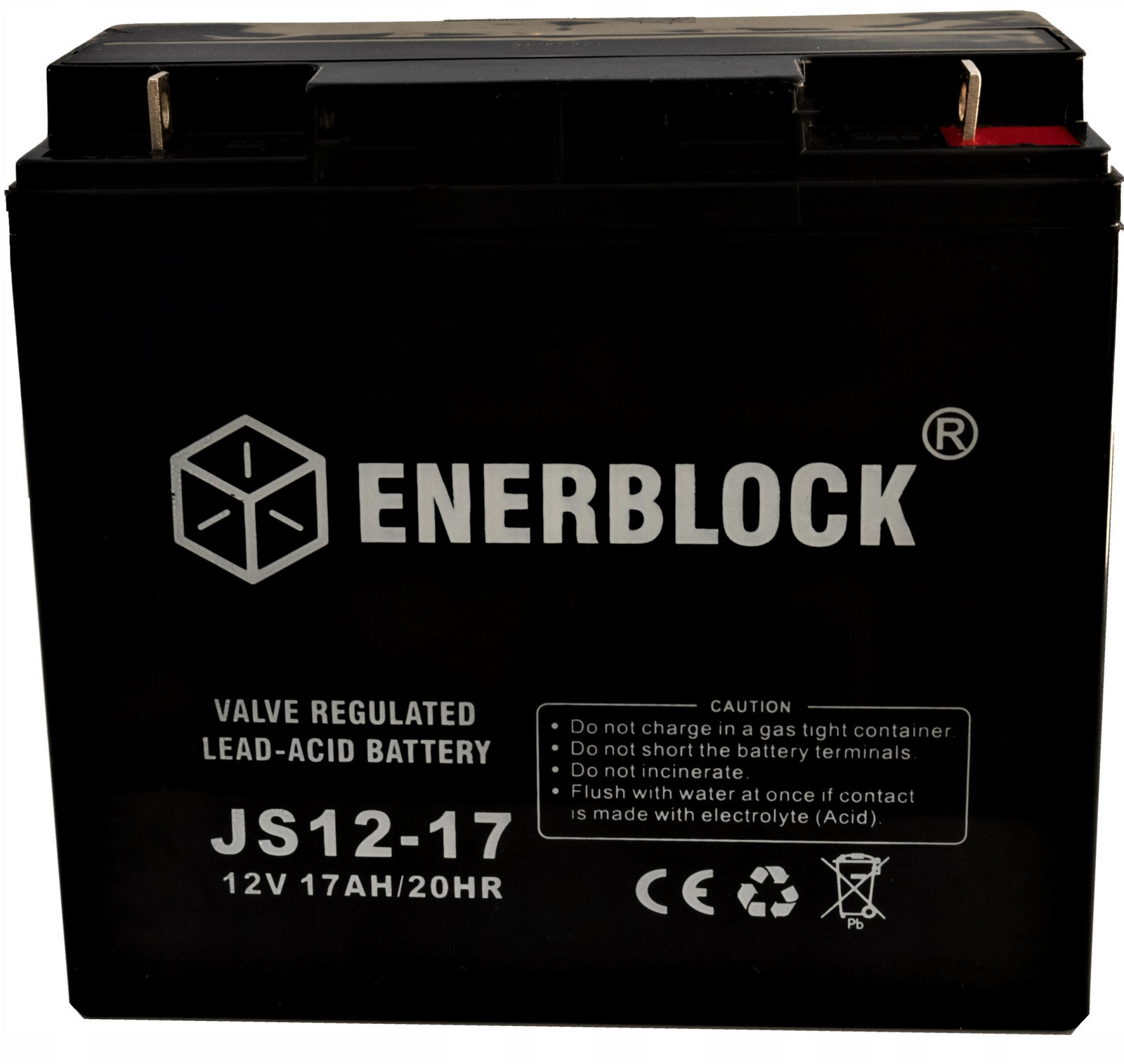 Akumulátor Agm 12V 17Ah Enerblock Deep-cycle Silná