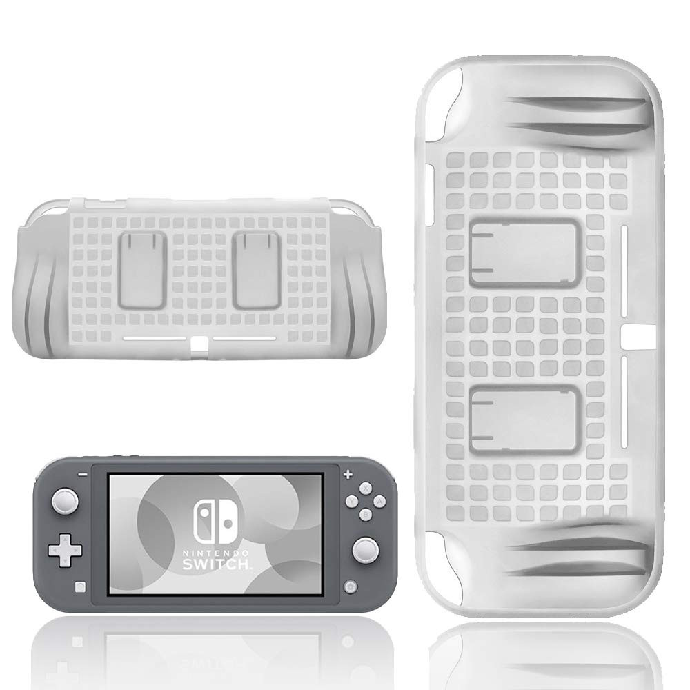 Pouzdro silikonové z Tpu handgrip držák pro konzoli Nintendo Switch Lite Bílé