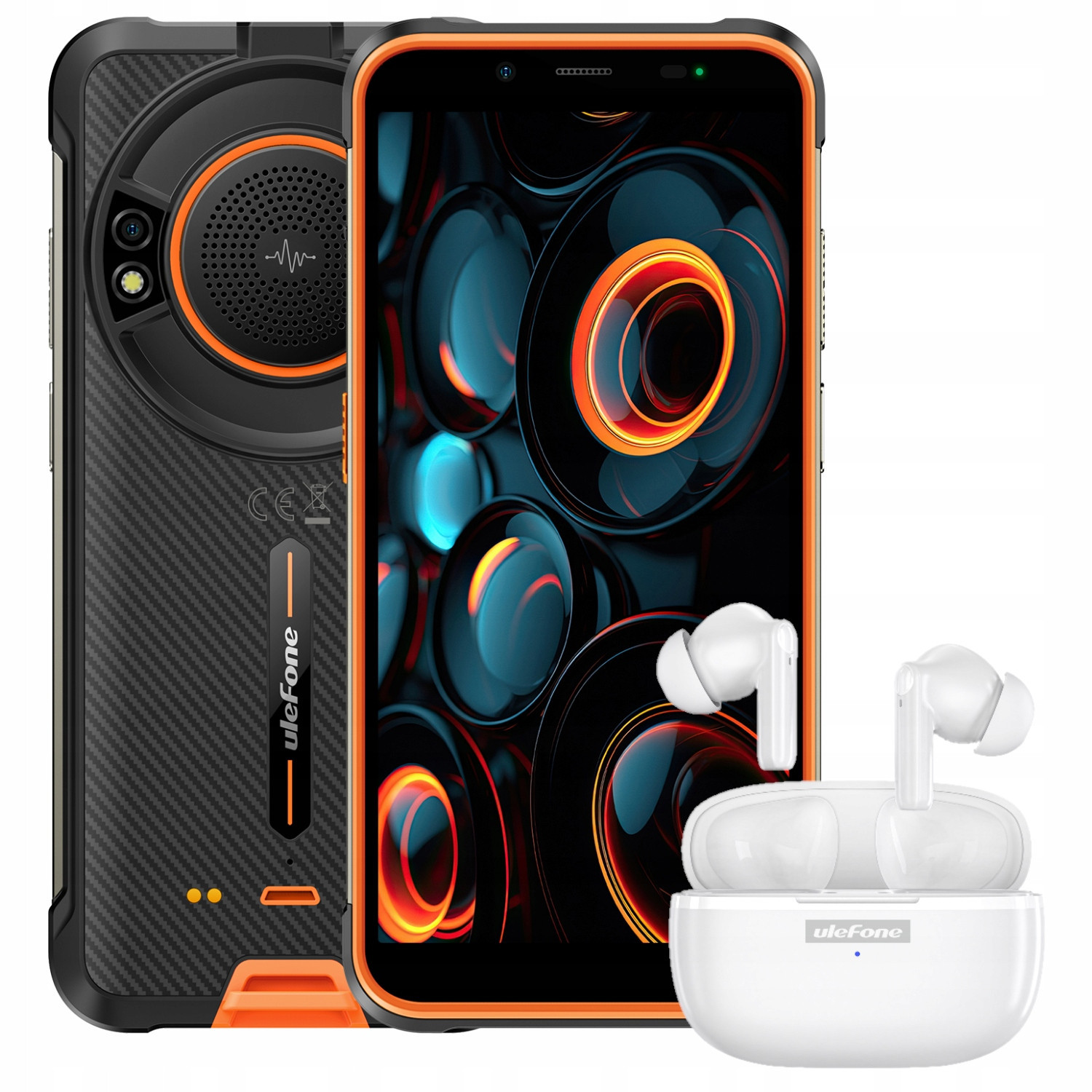 Pancéřový Smartphone Ulefone Power Armor 16S 8 GB/128 Gb Oranžový bonus