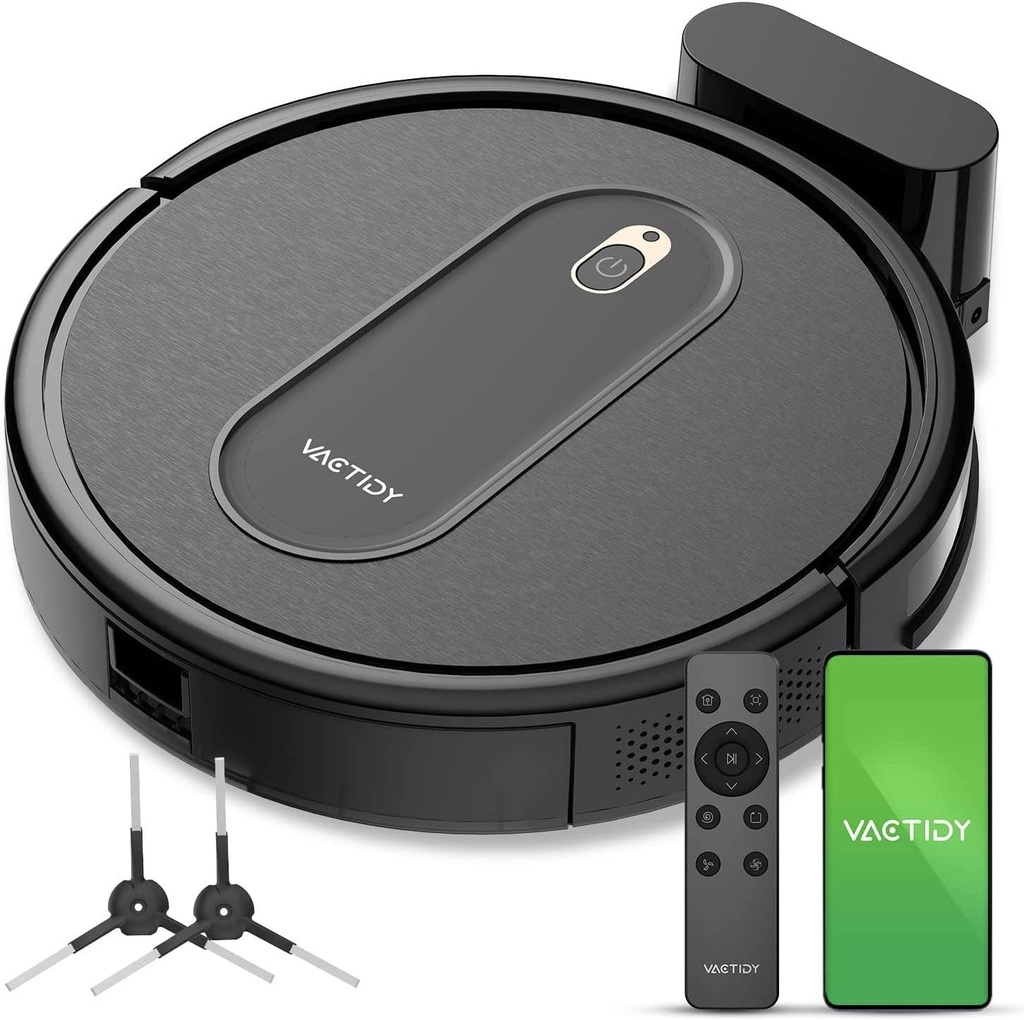 Vactidy Nimble T6 Robotický Vysavač S Velkým Sáním 120MIN Alexa Google Siri