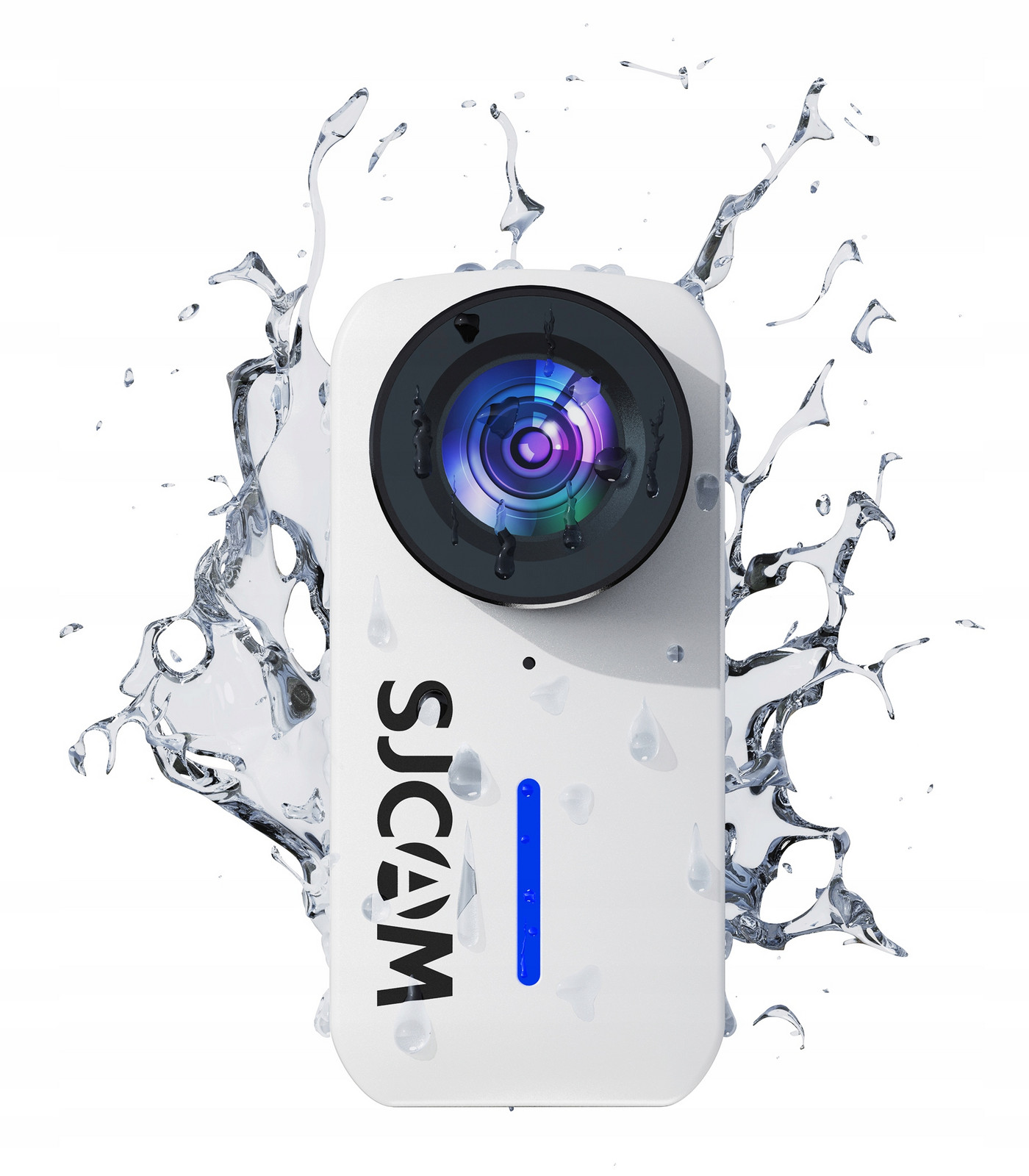 Sportovní kamera Sjcam C110 White 4K30FPS 15MP Vodotěsná Wi-Fi příslušenství