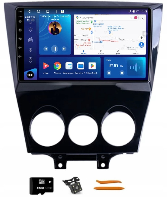 Radio Android Navigace Qled Carplay Lte Gps Dsp Mazda RX8 03-12