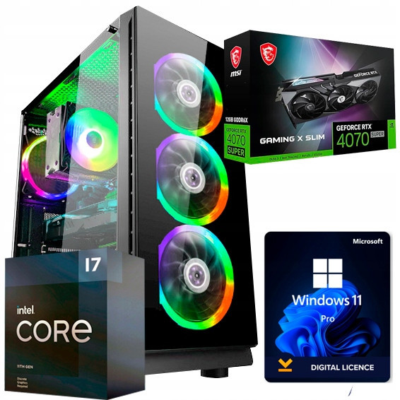 Počítač Shadowblade Elite i9 11900KF /rtx 4070 Super/32GB/1TB M.2