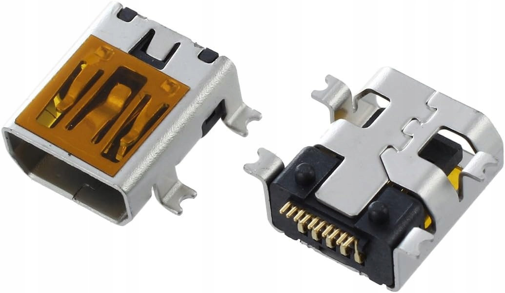 Zásuvka Mini Usb miniUSB 4-nohy Smd 10pin Navi Lark Clarion Manta Goclever