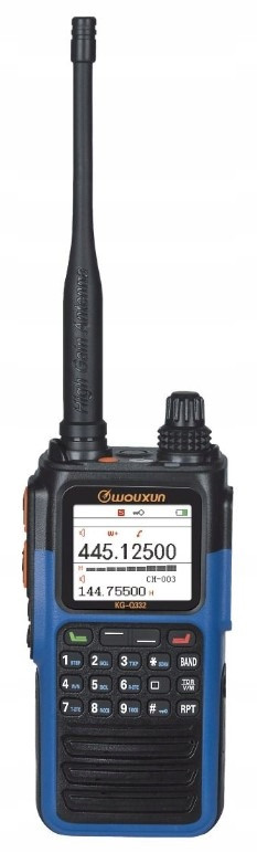 Wouxun KG-Q336 Ruční Třípásmový Radiotelefon 70/144/430MH