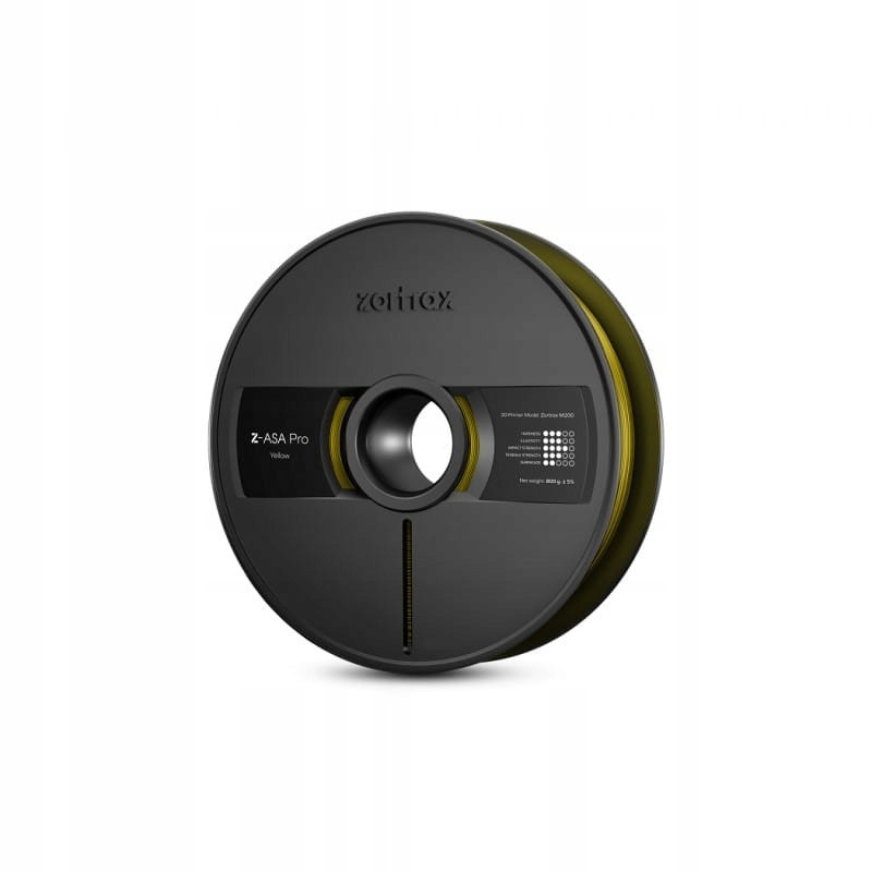 Filament Zortrax Z-asa Pro Yellow Žlutá 800g 1,75mm pro 3D tiskárnu