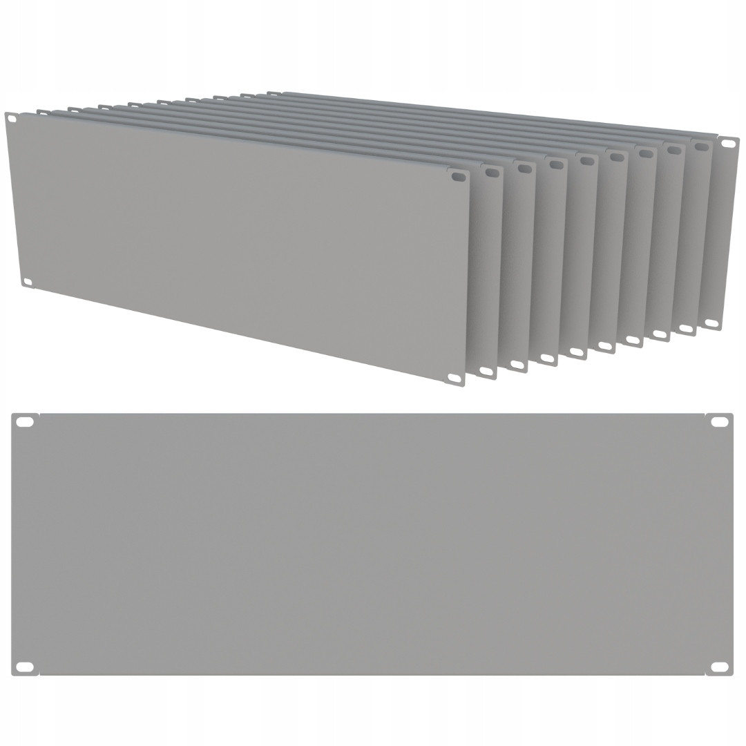 Sada 10x Maskovací panel Maskáč Rack 19