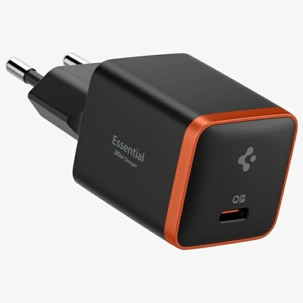 Nabíječka do sítě Spigen EE301EU 30W ArcStation Essential Černá