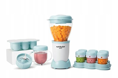 Stolní mixér NutriBullet Baby pro děti, 200 W bílý