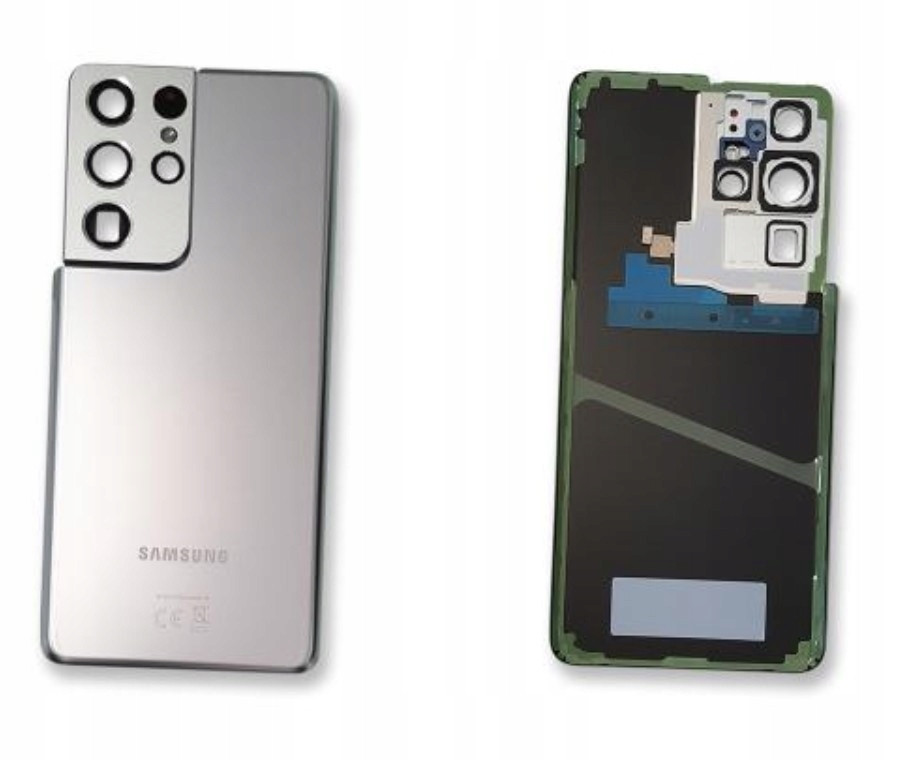 Org Klapka Galaxy S21 Ultra; SM-G998B, Stříbrná