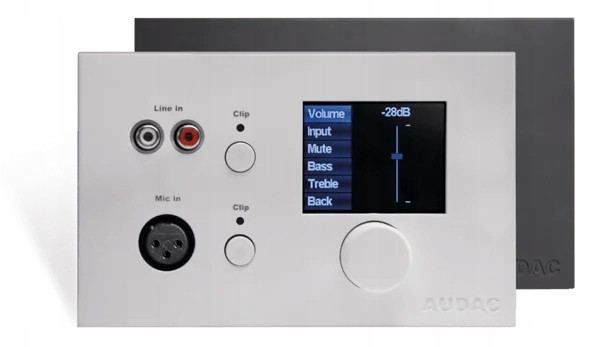 Audac MWX65/B All-in-one integrovaný panel pro Mtx matice Černá