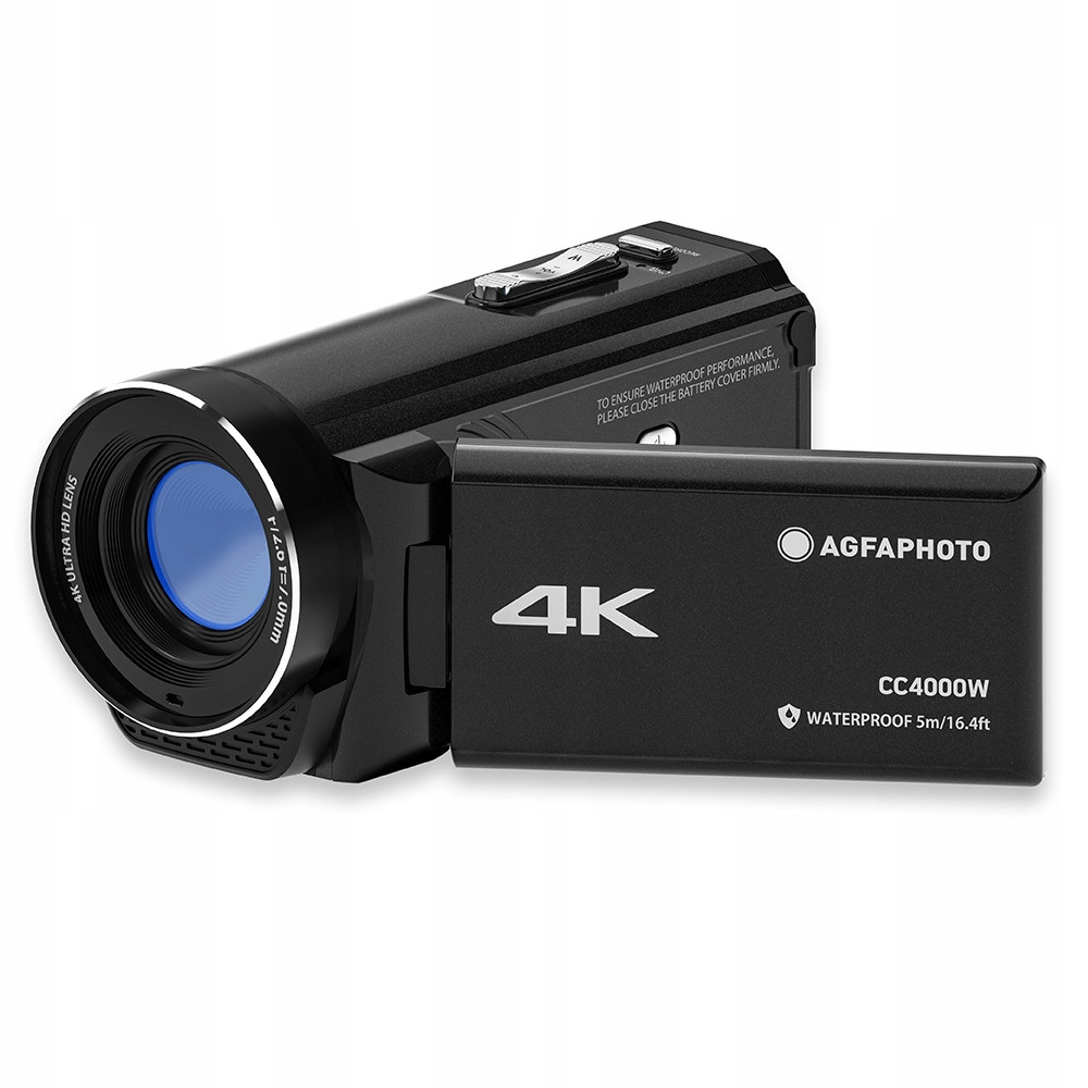 Digitální kamera Agfaphoto CC4000W Video 4K 56MP 3'' 18x Zoom Vodotěsná 5m