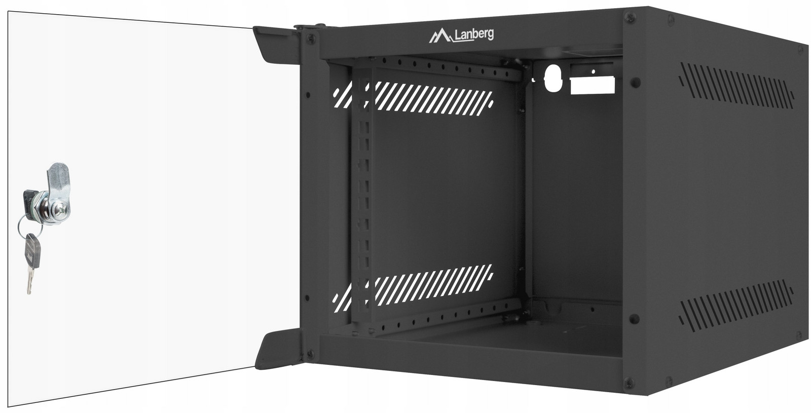 Skříň Rack Závěsná Instalační Serverová Sklo 10