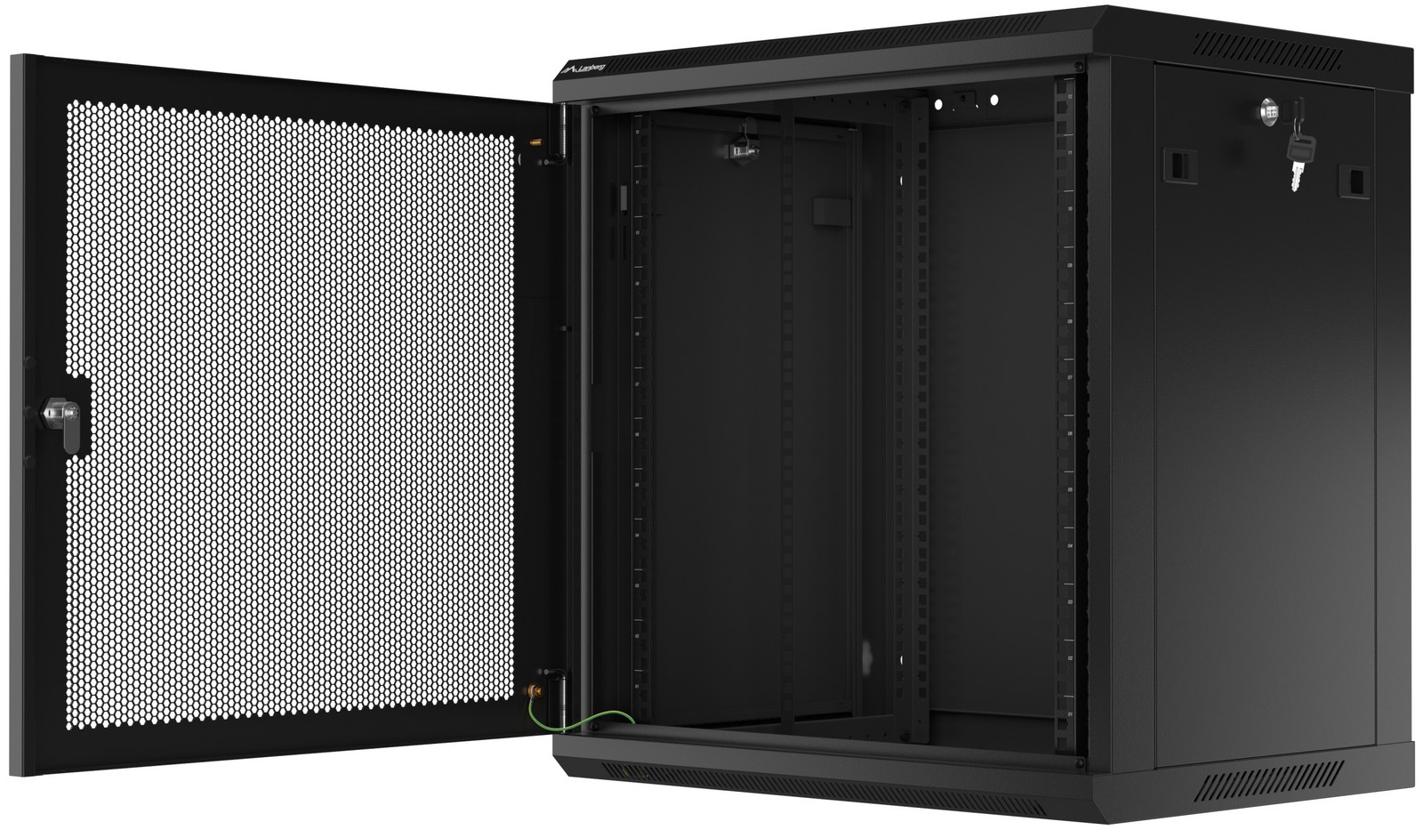 Skříň Rack Závěsná Instalační Serverová Perforovaná 19