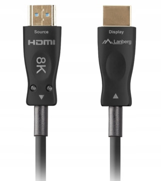 Kabel Připojení Hdmi V2.1 8K 144HZ Ethernet Optický Hdr Aoc 20M