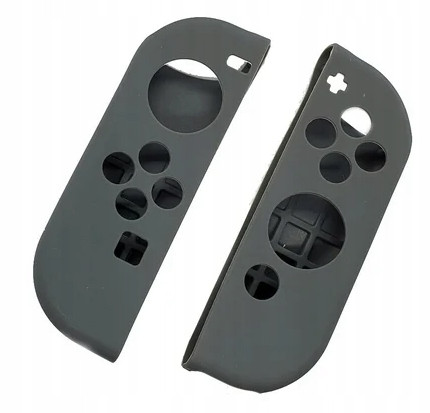 2x Pouzdro ochranný silikonový kryt pro Joy-Con Nintendo Switch Šedé 2 ks