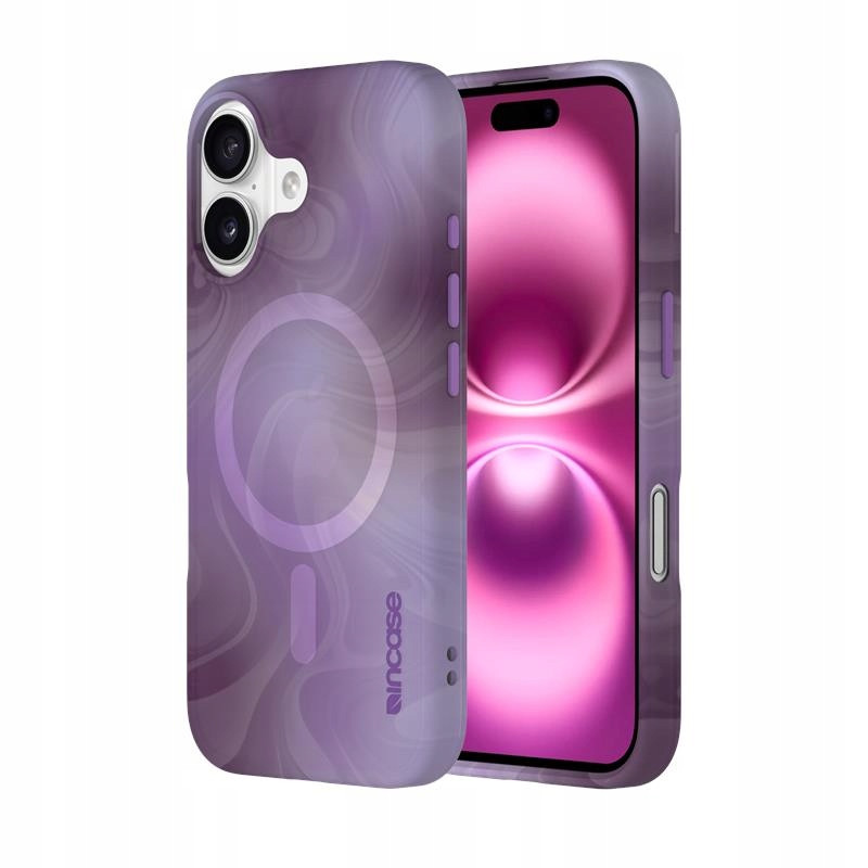 Incase Halo Case MagSafe iPhone 16 Pouzdro (Oil Slick Lilac)