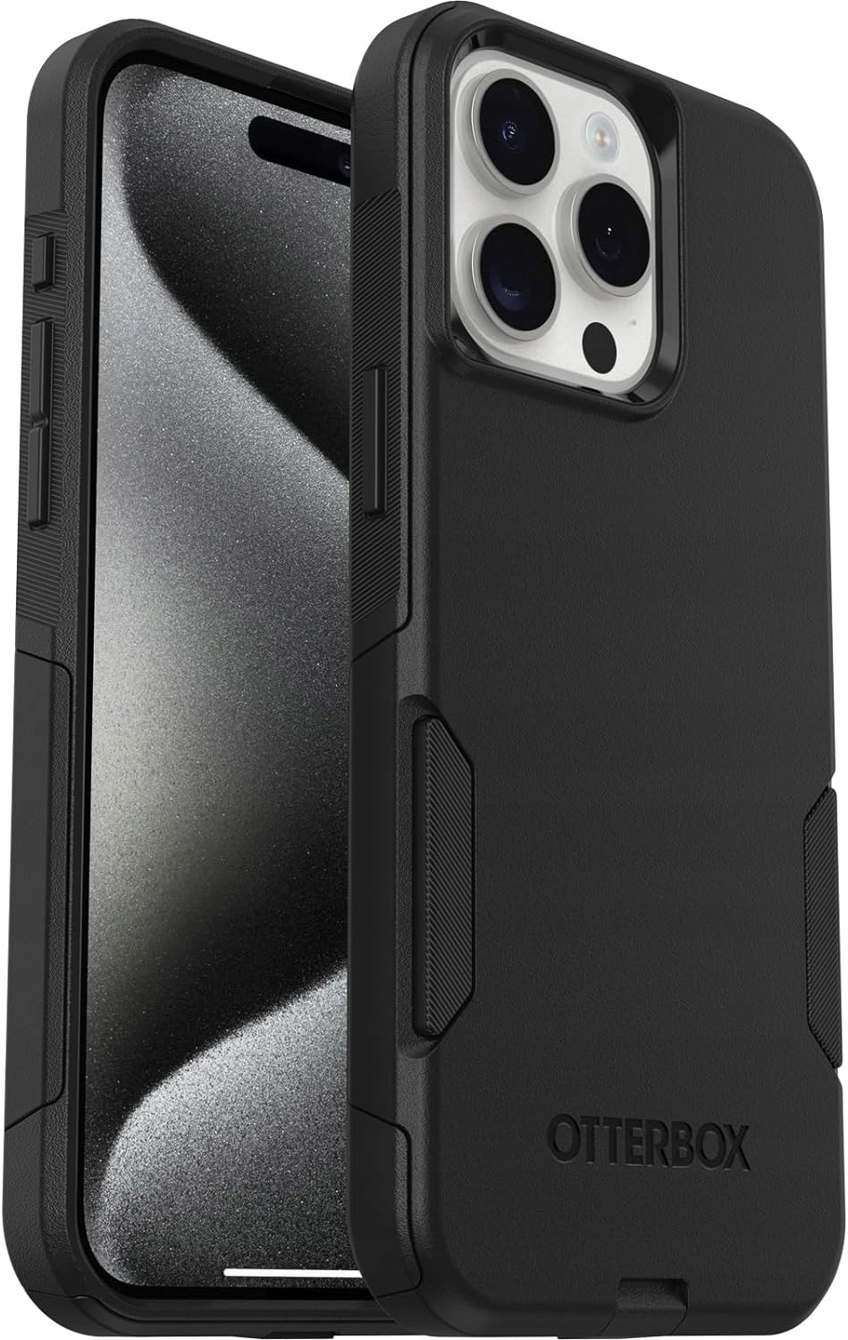 OtterBox Commuter pouzdro pro iPhone 15 Pro Max pancéřové silné černé