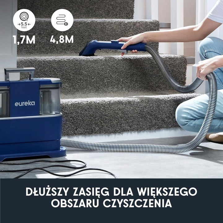 Eureka Vysavač bezsáčkový Eureka NEY101GR vysavač odstraňuje chlupy