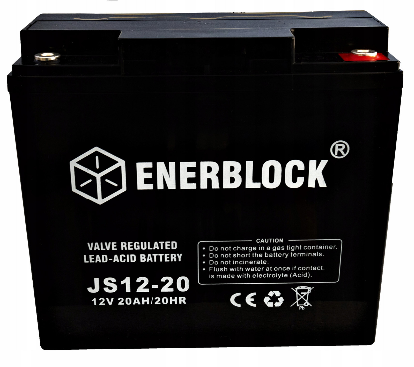 Akumulátor Agm 12V 20Ah Enerblock Deep-cycle Silná