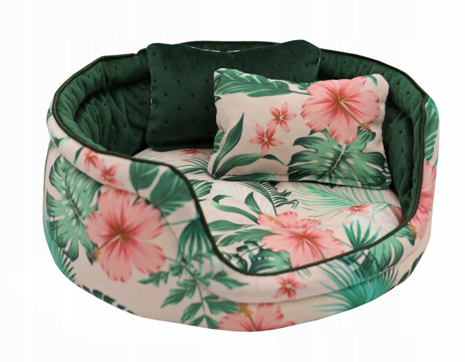 Kraina Tuptusia látkový voděodolný pelíšek kulatý pro králíka